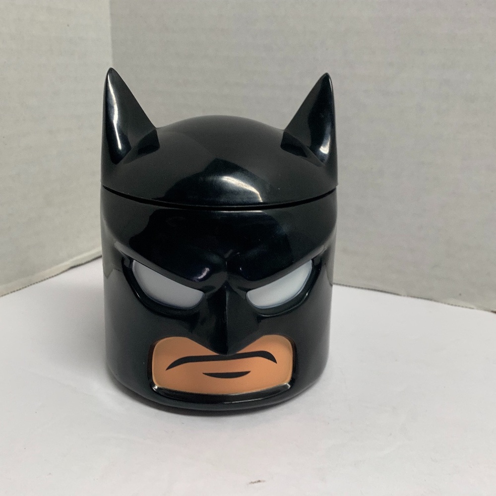 Zak Batman Black Head Thermos Food Container DC Comics Loot Crate
